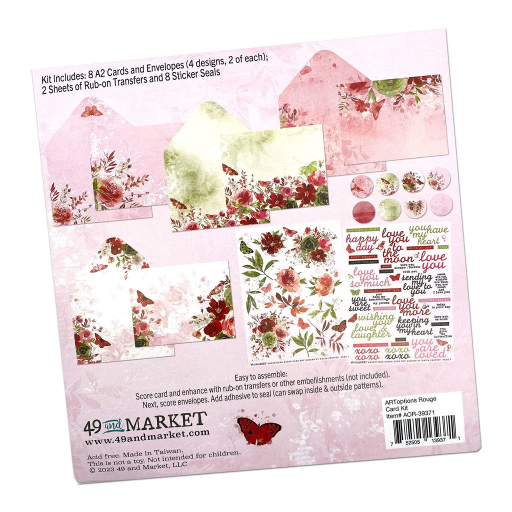 49 and Market ARToptions Rouge Card Kit - Image 3