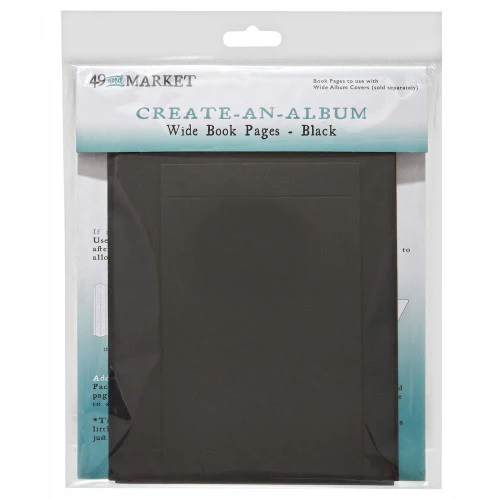 49 and Market Create An Album Black Wide Book Pages - Image 2