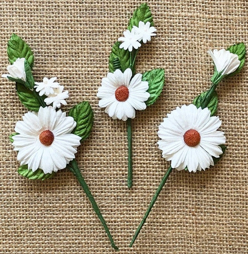 49 and Market Daisy Stems White Flowers - Image 3