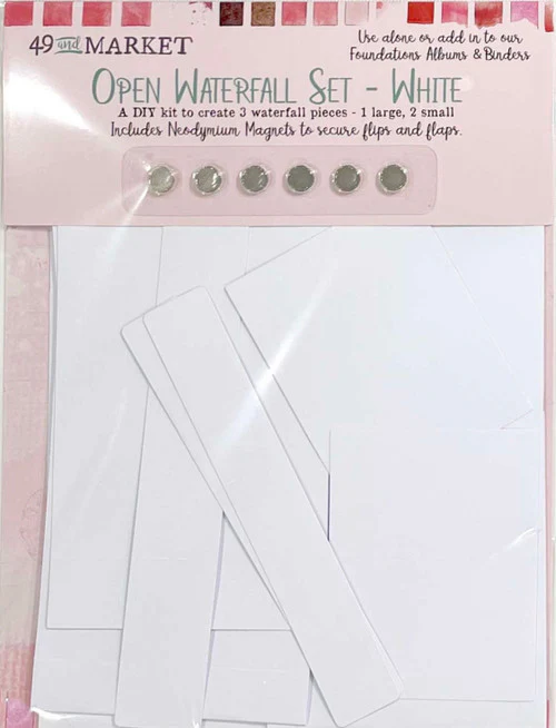 49 and Market Foundations Open Waterfall Set - White - Image 4