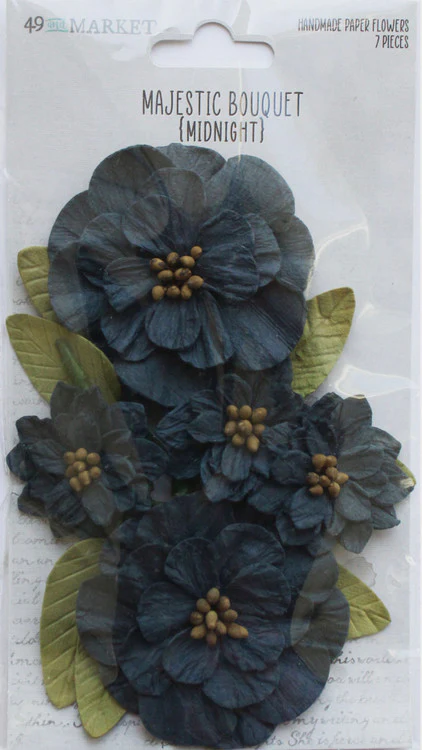 49 and Market Majestic Bouquet Midnight Flowers - Image 3