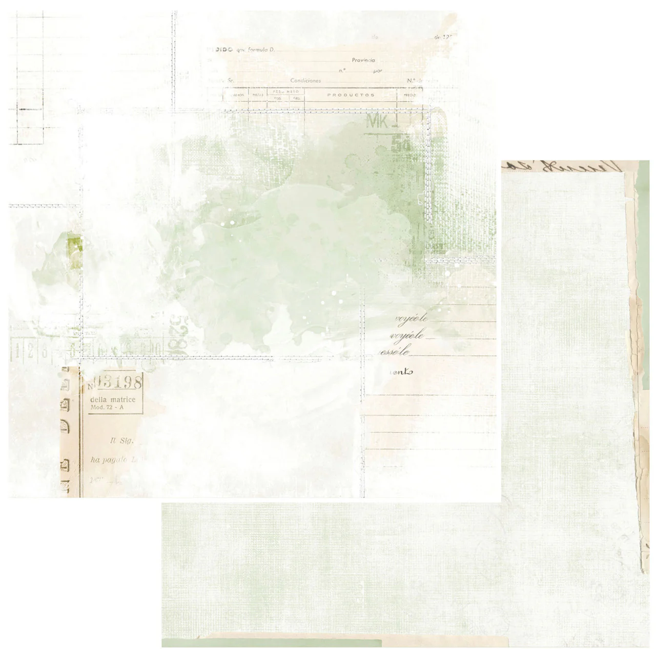 49 and Market Vintage Artistry Sage 12 x 12 Collection Pack - Image 5