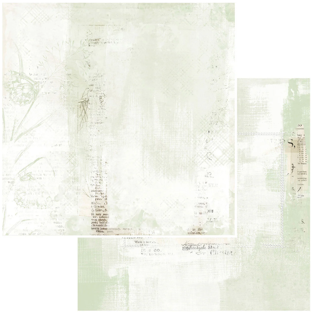 49 and Market Vintage Artistry Sage 12 x 12 Collection Pack - Image 6