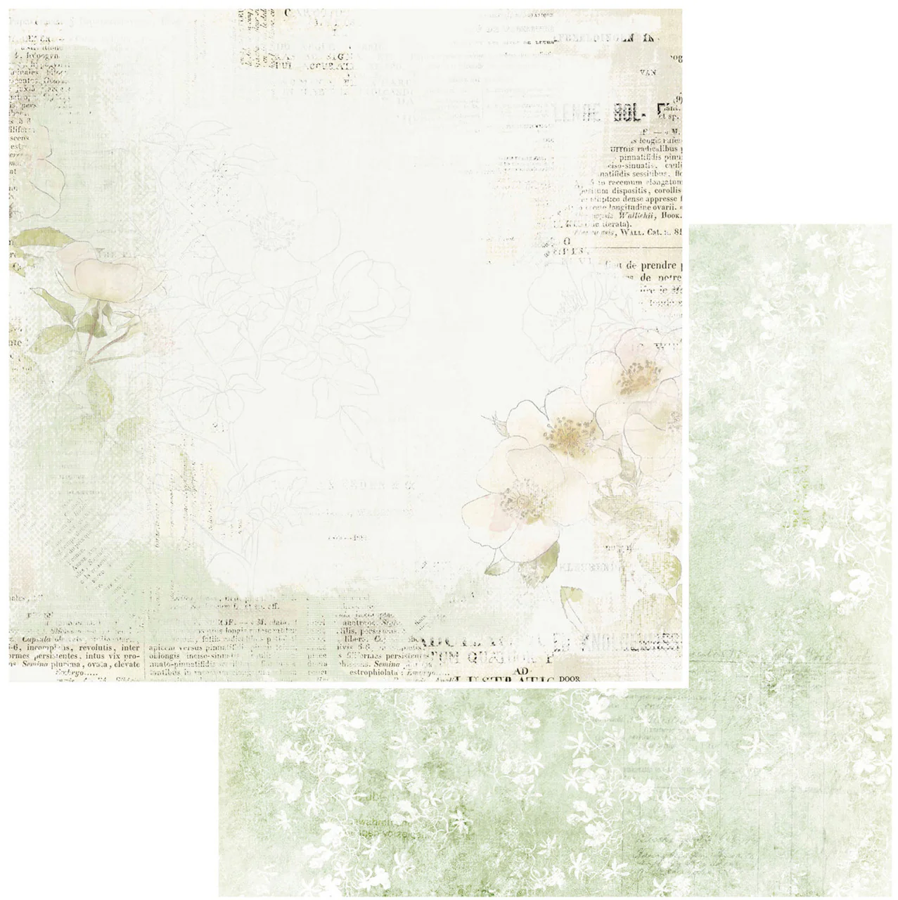 49 and Market Vintage Artistry Sage 12 x 12 Collection Pack - Image 7