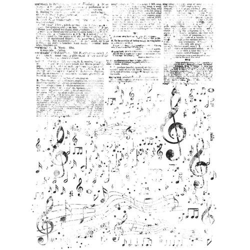49 and Market Vintage Bits Collection - 6 x 8 Rub-On Transfers - Essential Music Blends - Image 3