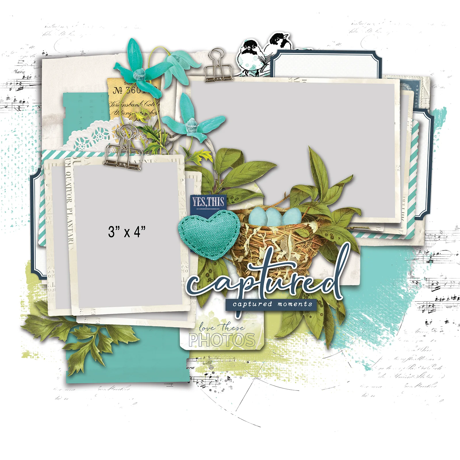 49 & Market Birdsong Page Kit - Image 2