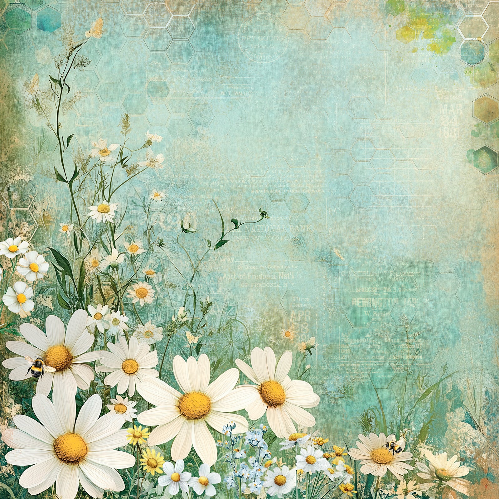 49 & Market Botanical Buzz 12x12 Collection Pack - Image 14