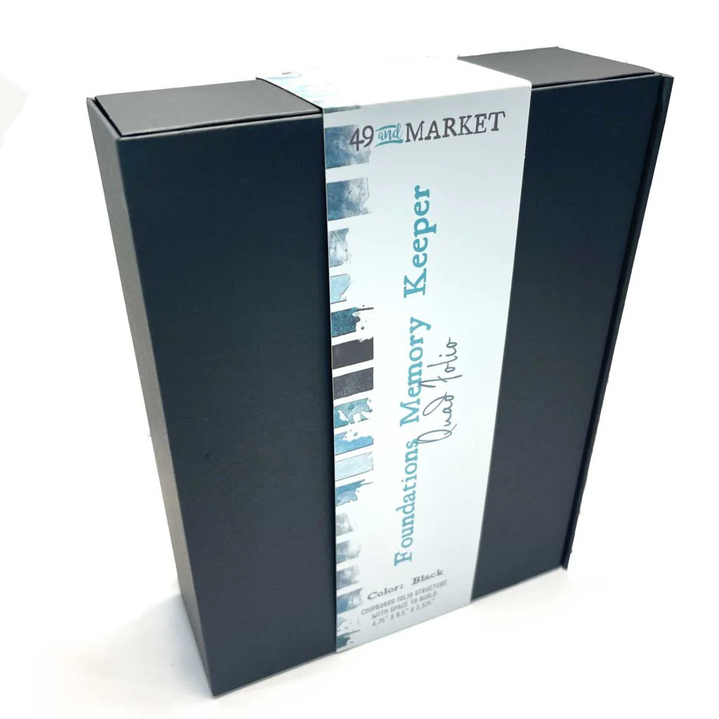 49 & Market Foundations Memory Keeper Quad Folio - Black - Image 2
