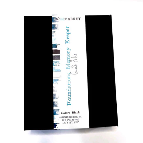 49 & Market Foundations Memory Keeper Quad Folio - Black - Image 4
