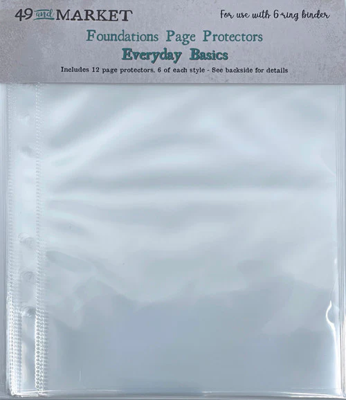 49 & Market Foundations Page Protectors - Everyday Basics - Image 3