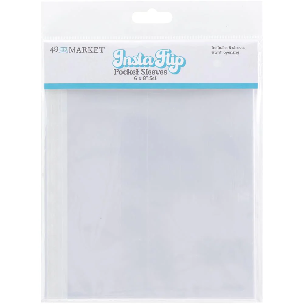 49 & Market InstaFlip Pocket Sleeves 6β x 8β Set