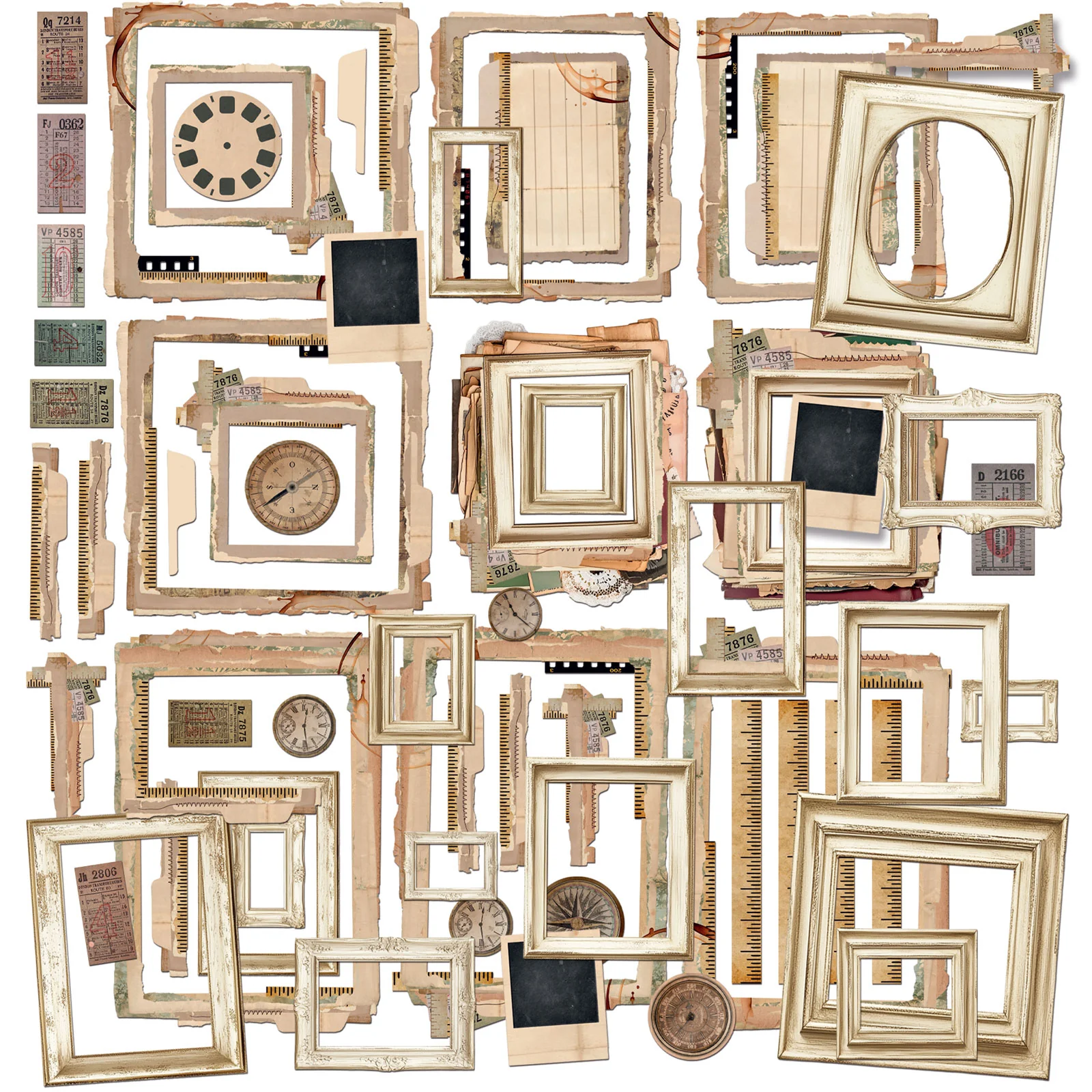 49 & Market Nostalgic Memories Ephemera & Frames