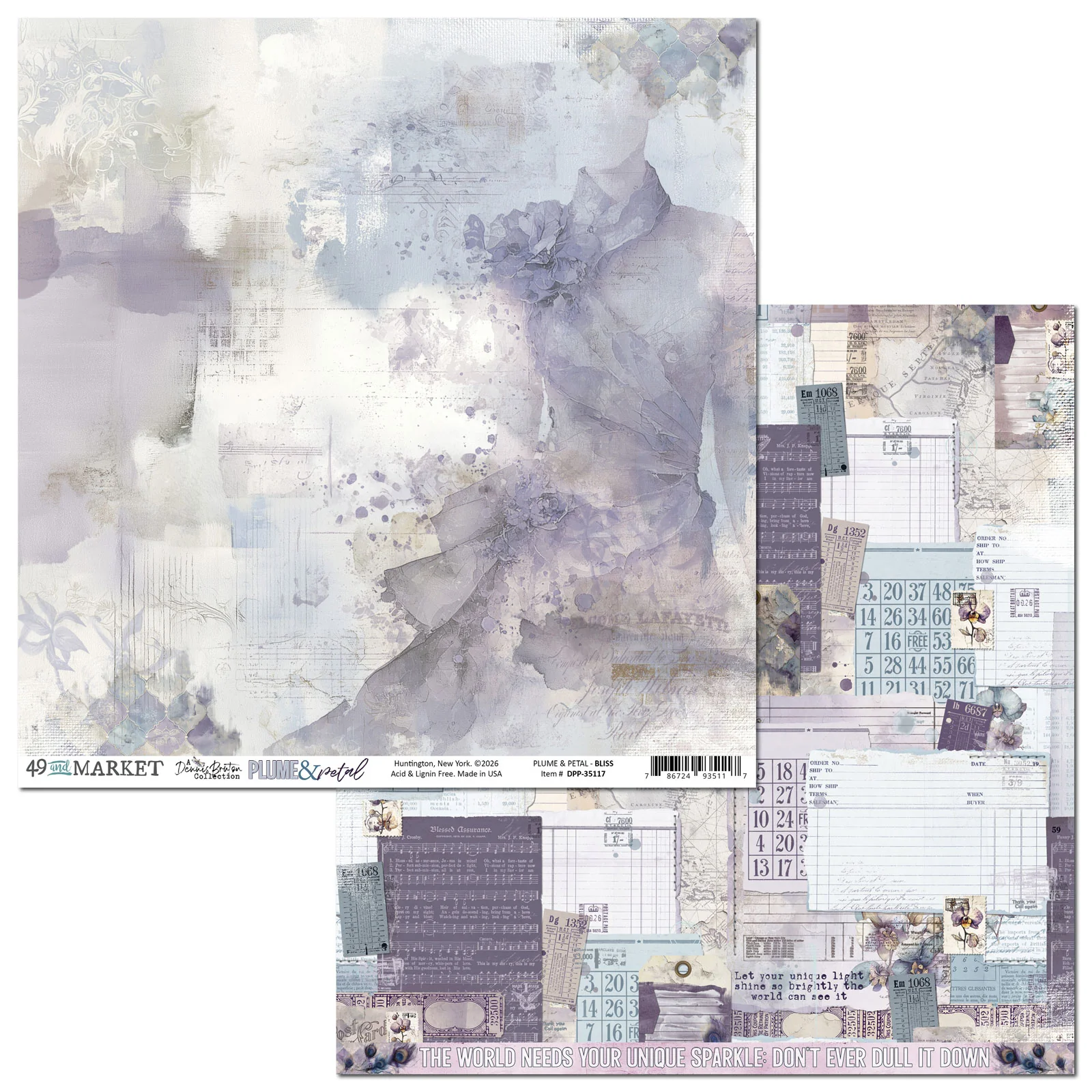 49 & Market Plume & Petal 12x12 Collection Pack - Image 13