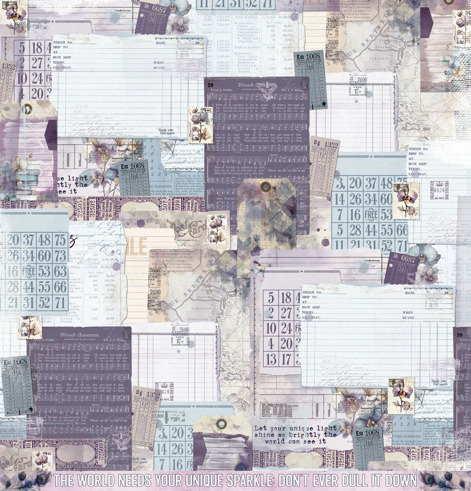 49 & Market Plume & Petal 12x12 Collection Pack - Image 15