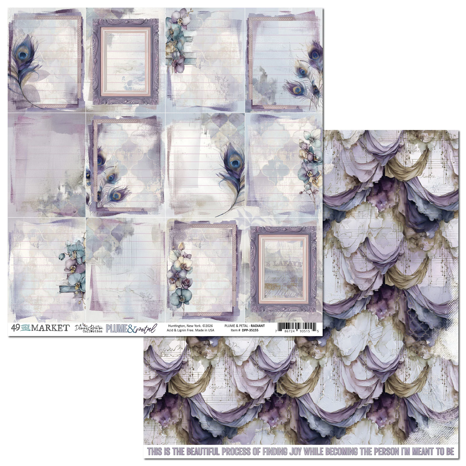 49 & Market Plume & Petal 12x12 Collection Pack - Image 25