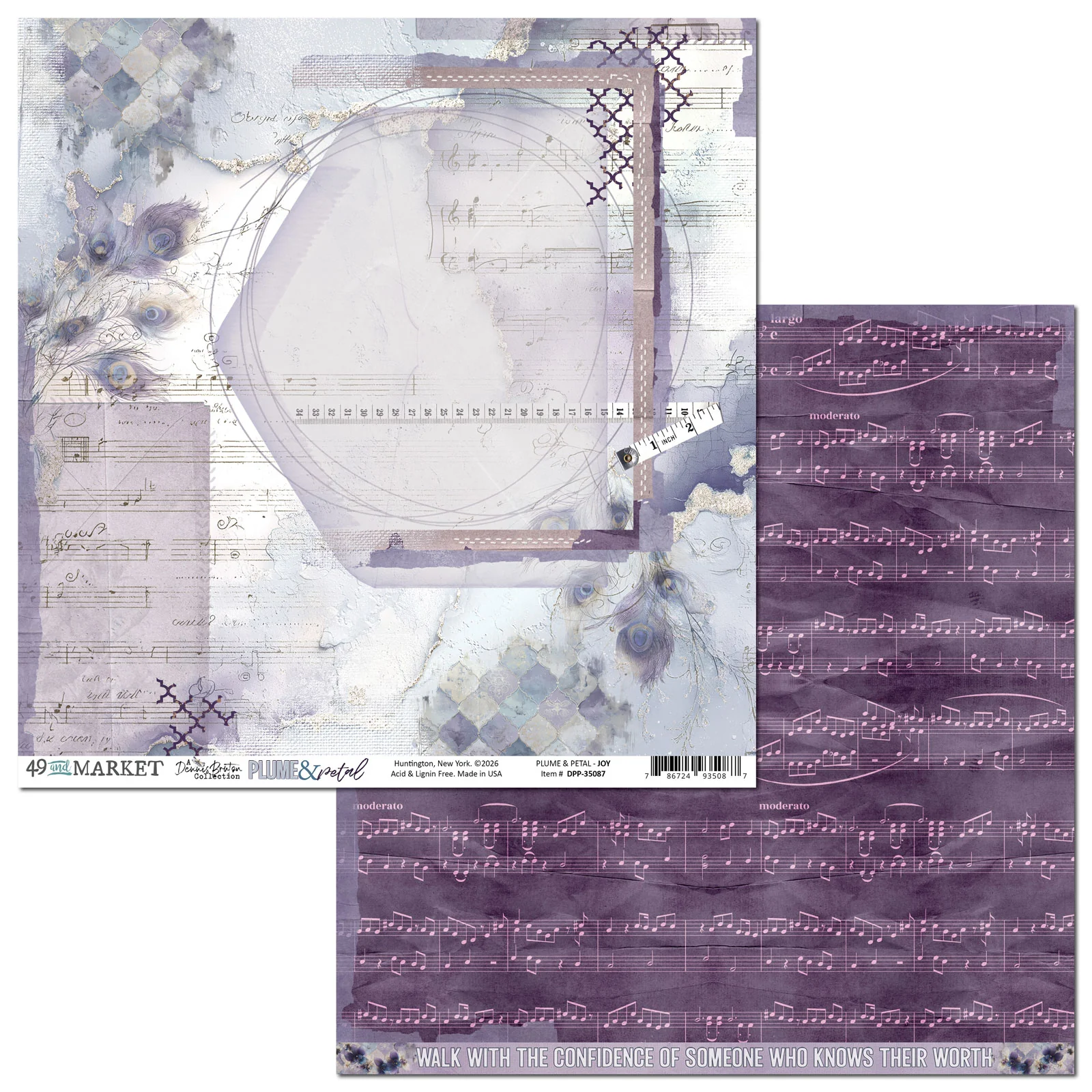 49 & Market Plume & Petal 12x12 Collection Pack - Image 4