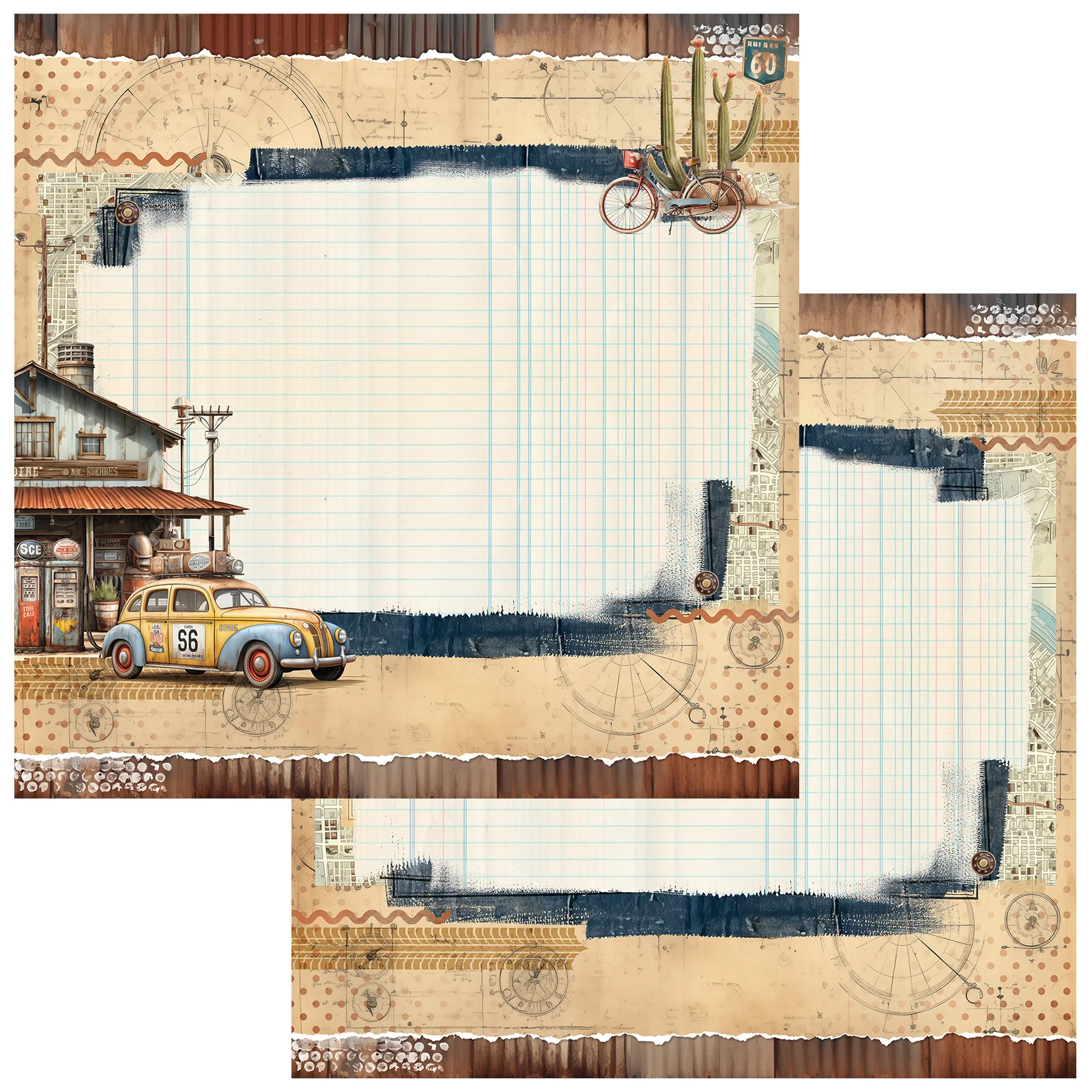 49 & Market Rust and Revs 12x12 Collection Pack - Image 3