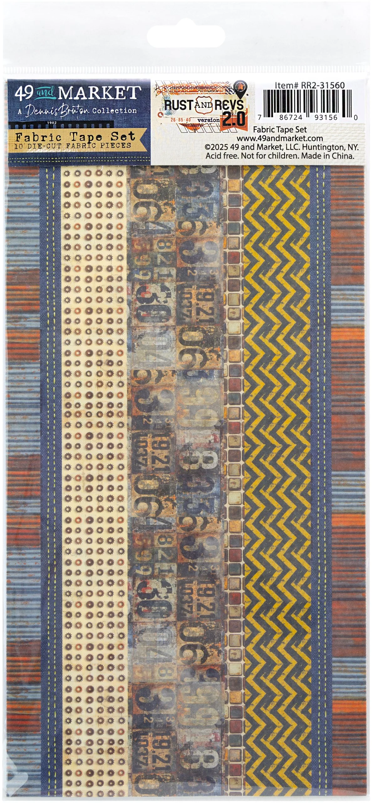 49 & Market Rust & Revs 2.0 Fabric Tape Set - Image 2