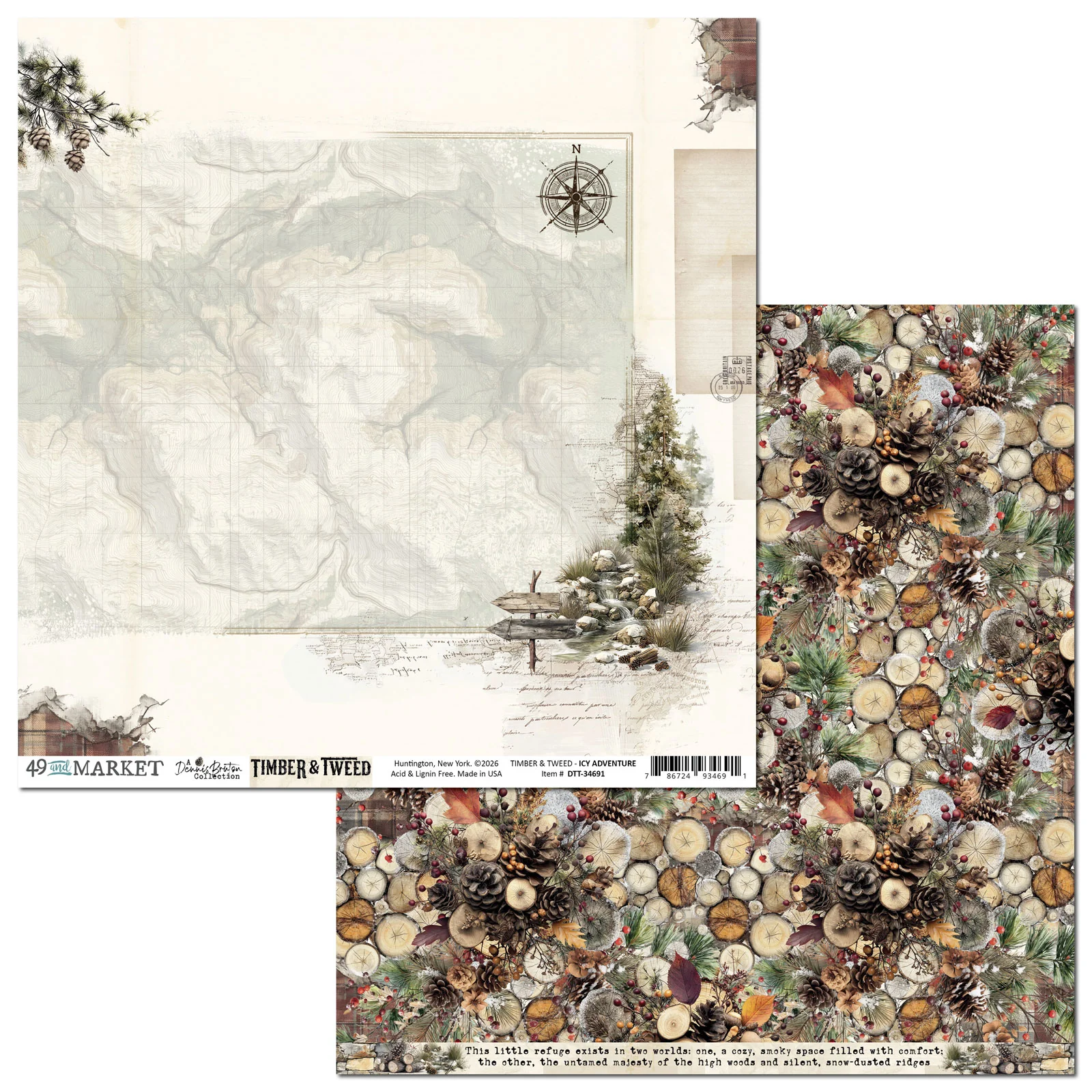 49 & Market Timber & Tweed 12x12 Collection Pack - Image 25