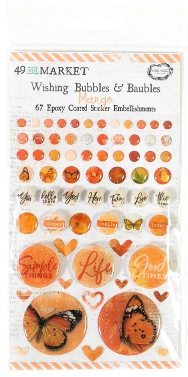 49 & Market Vintage Mango – Wishing Bubbles and Baubles - Image 4