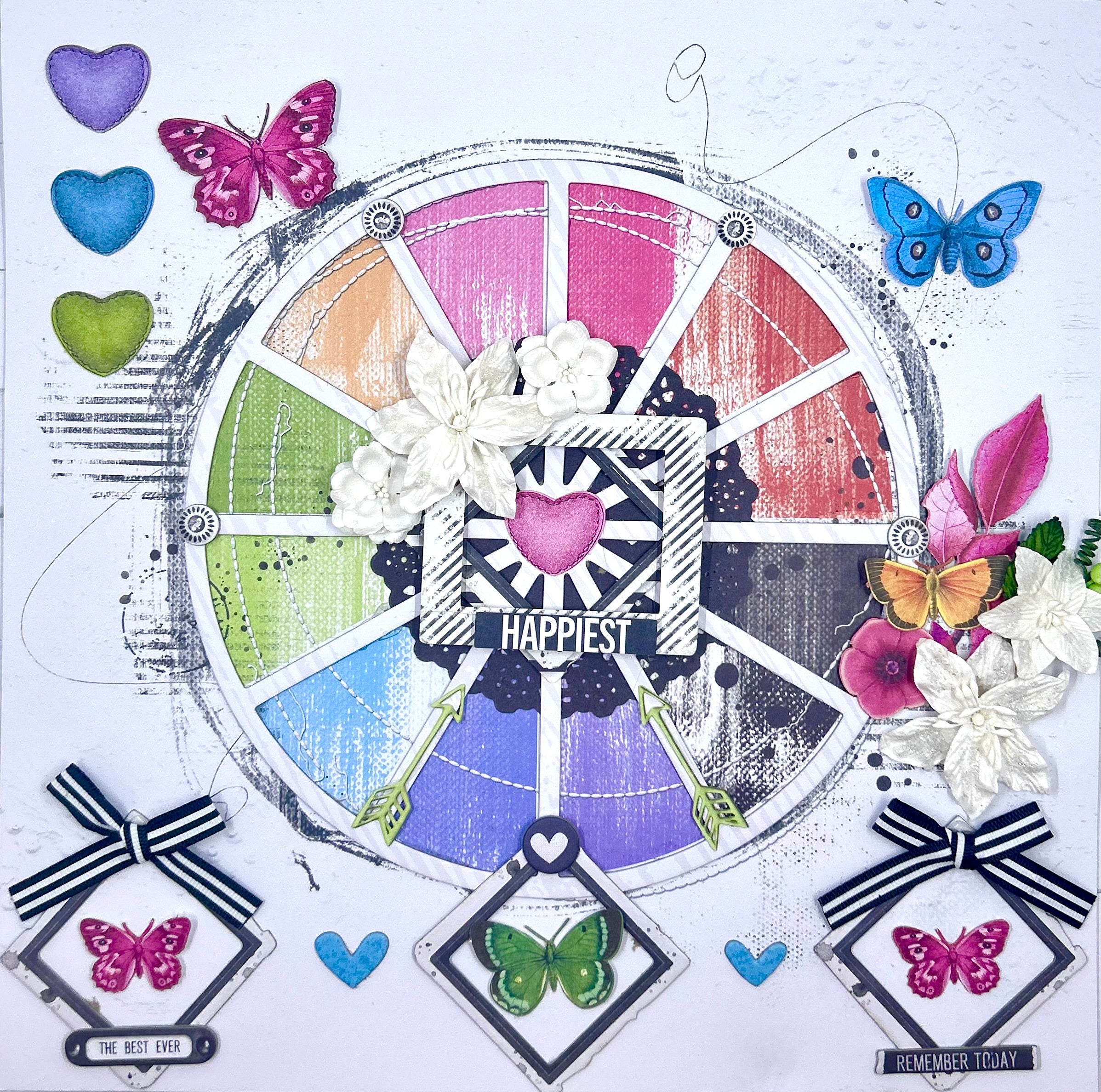 A Colorful Moment 2-Page Layout (Virtual Class 75) - Image 2
