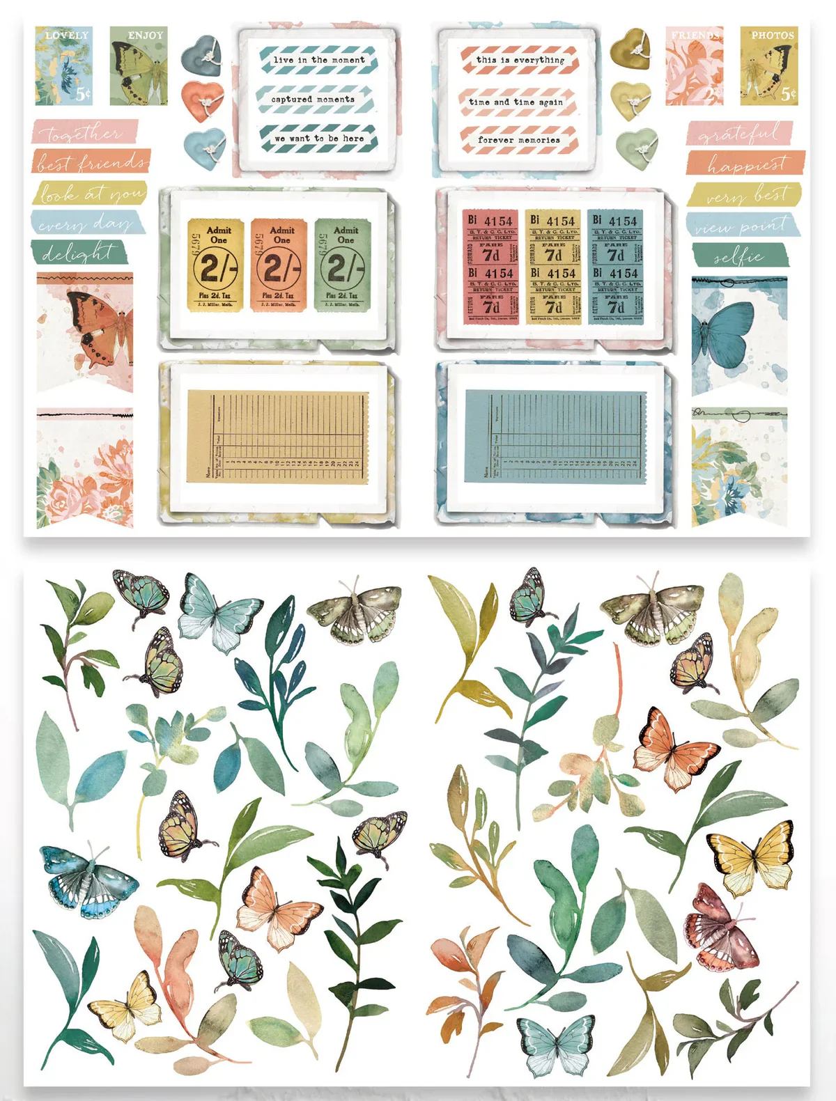 Arden Creative Studio Page Starters Laser Cut Elements - Image 2