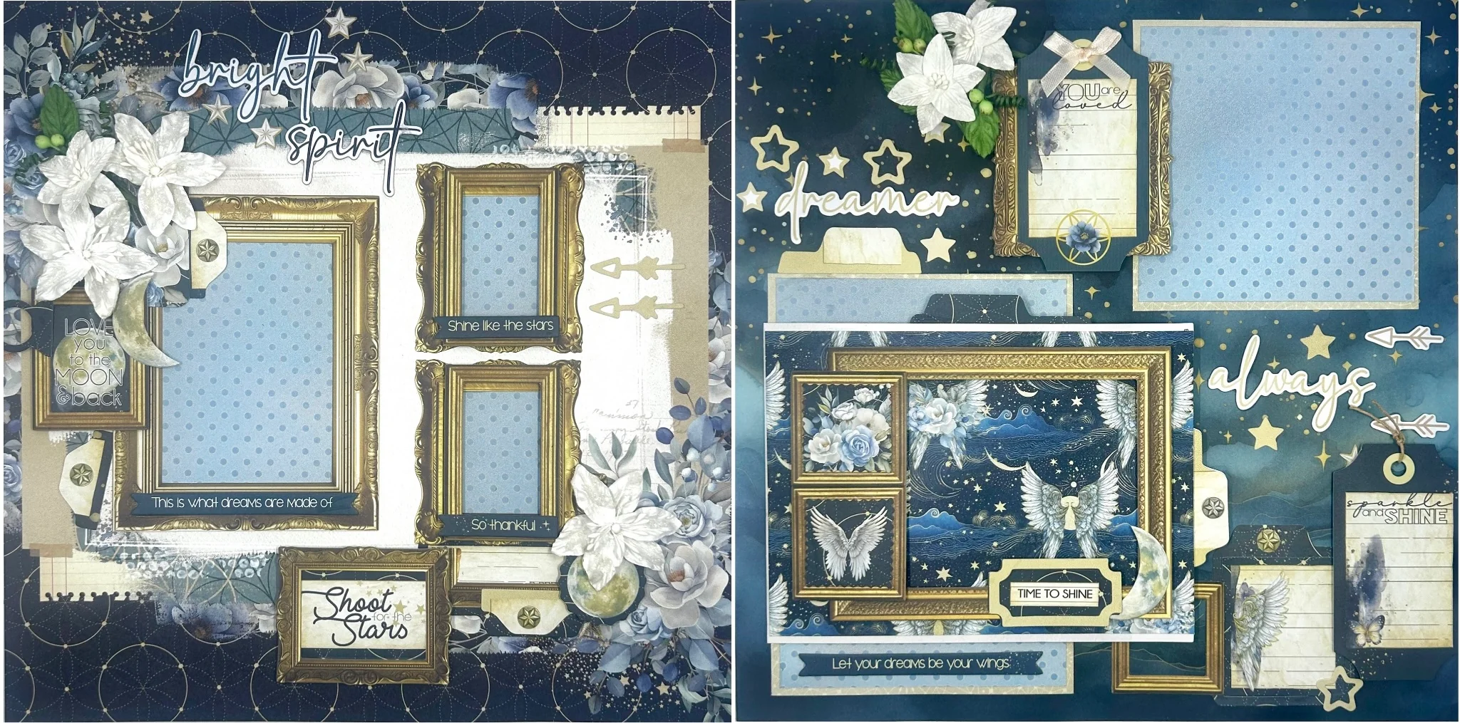 Bright Spirit Interactive 2-Page Layout (Virtual Class 122)