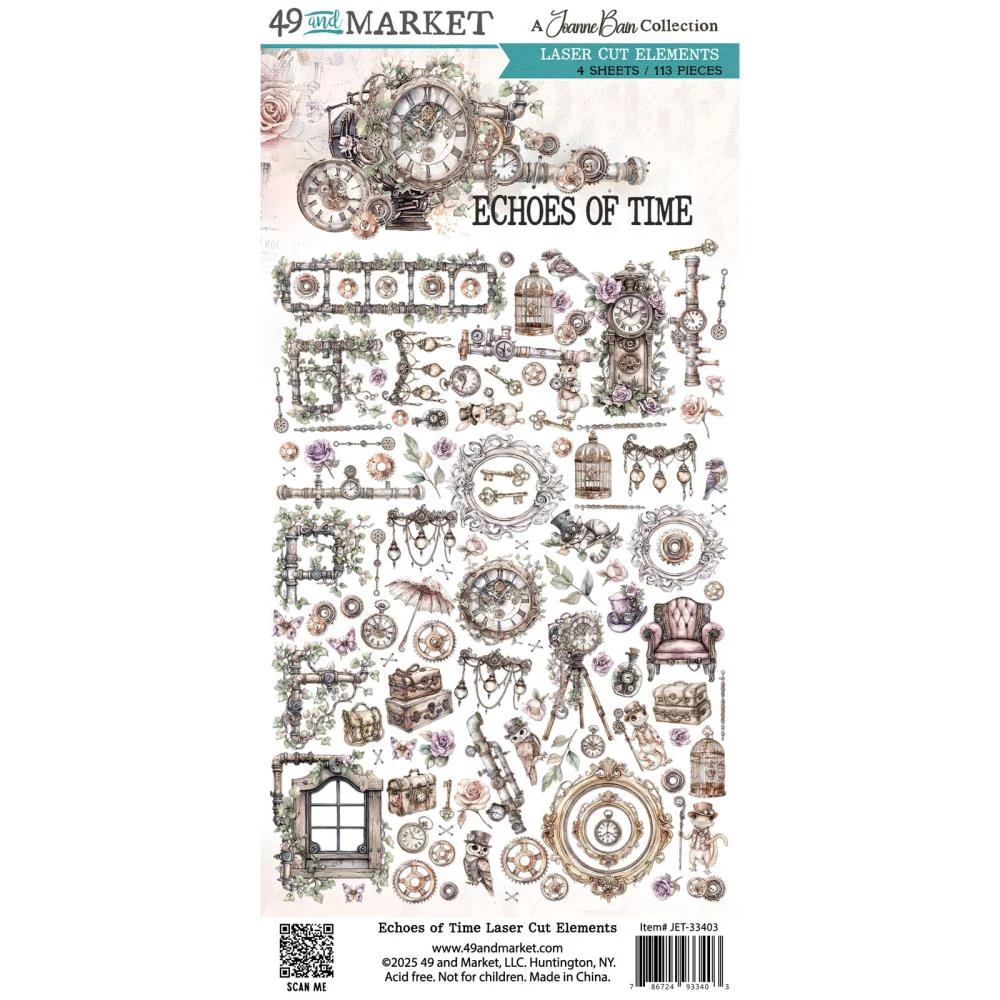 49 & Market Echoes of Time Laser Cut Elements - Image 2