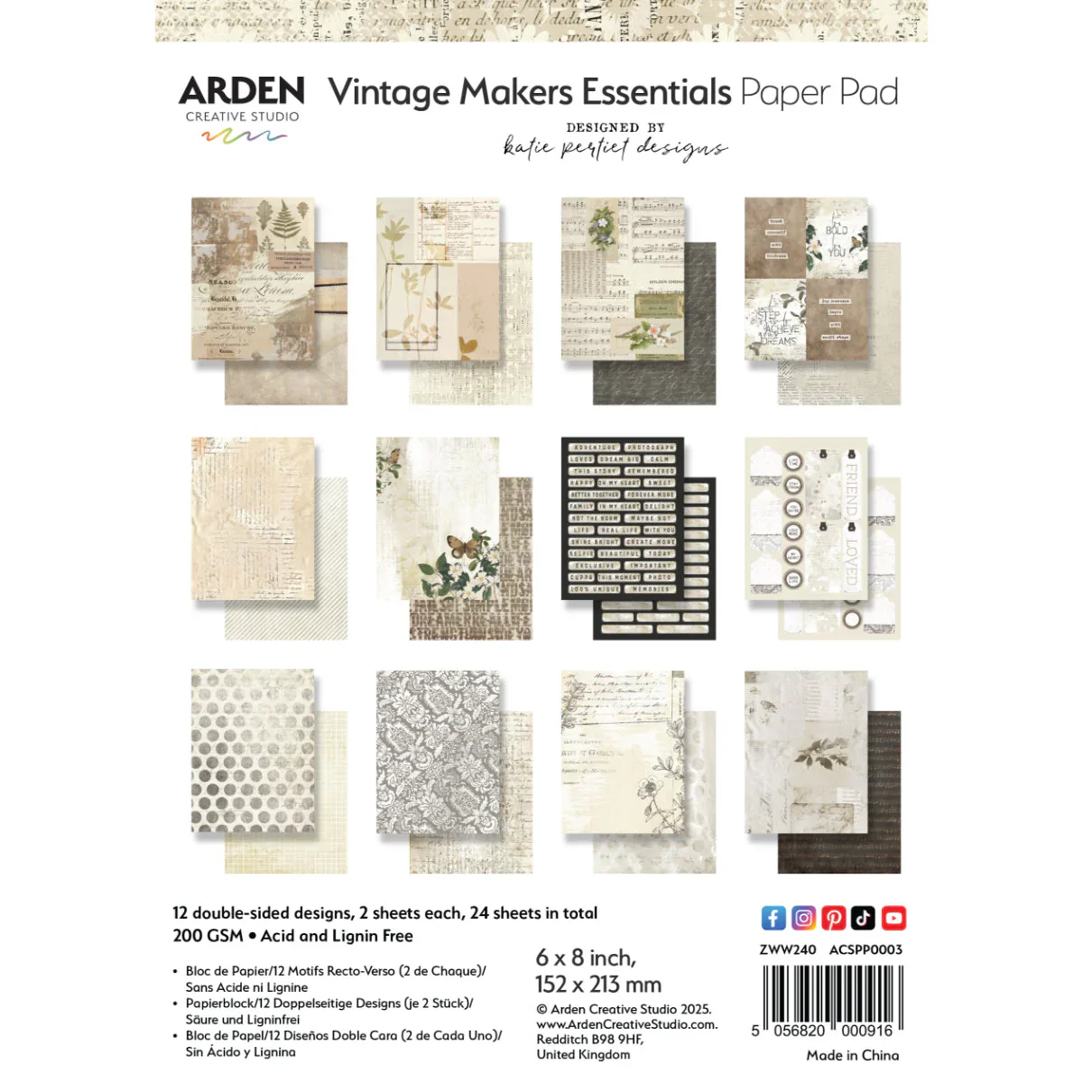 BUY IT ALL: Arden Creative Studio Vintage Makers Collection - Image 10