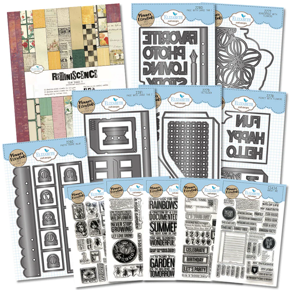BUY IT ALL: Elizabeth Craft Designs Botanical Blend (w/Book 9) - Image 2