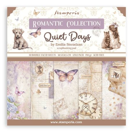 BUY IT ALL: Stamperia Quiet Days Collection - Image 2