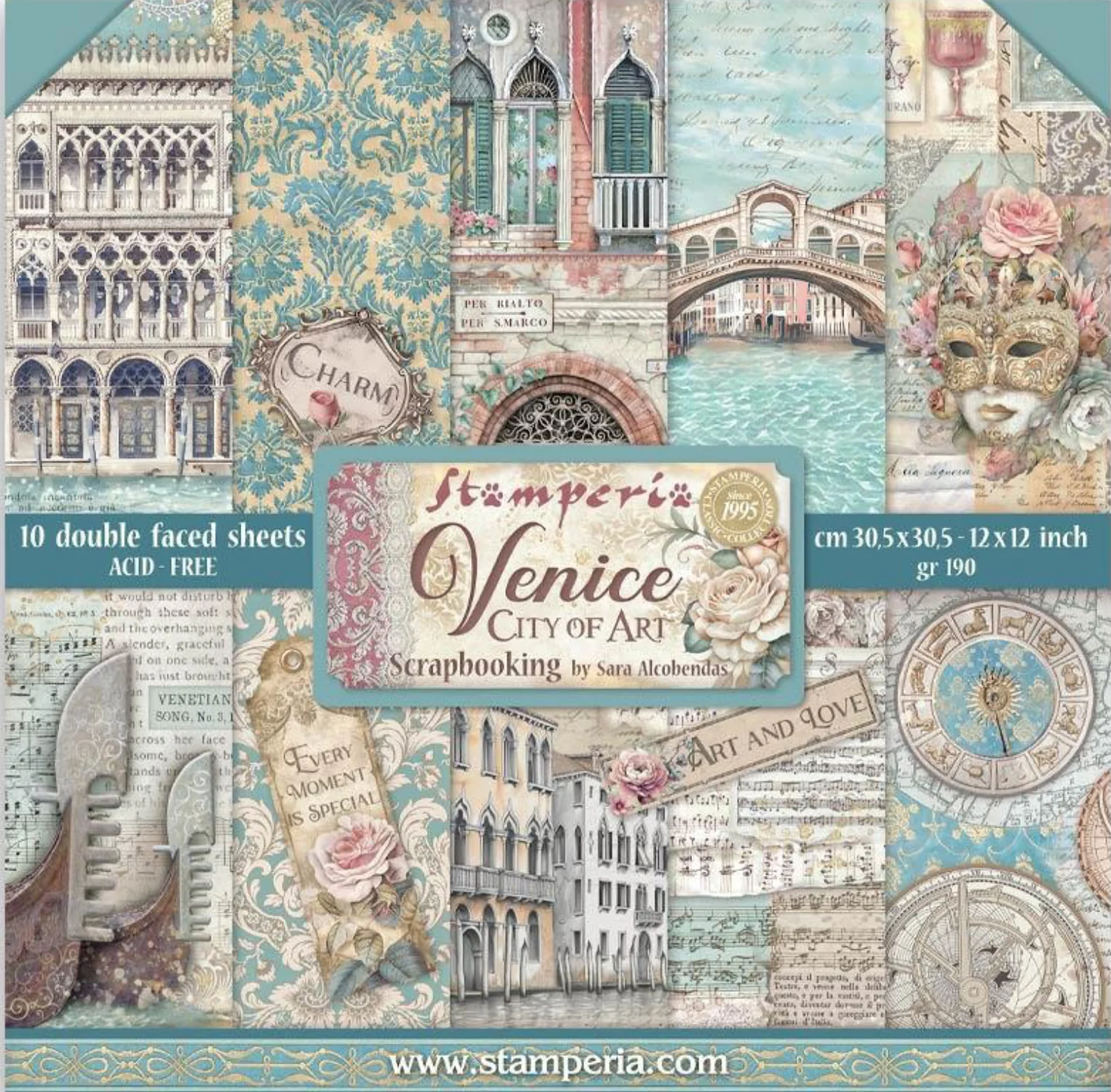 BUY IT ALL: Stamperia Venice Collection - Image 2