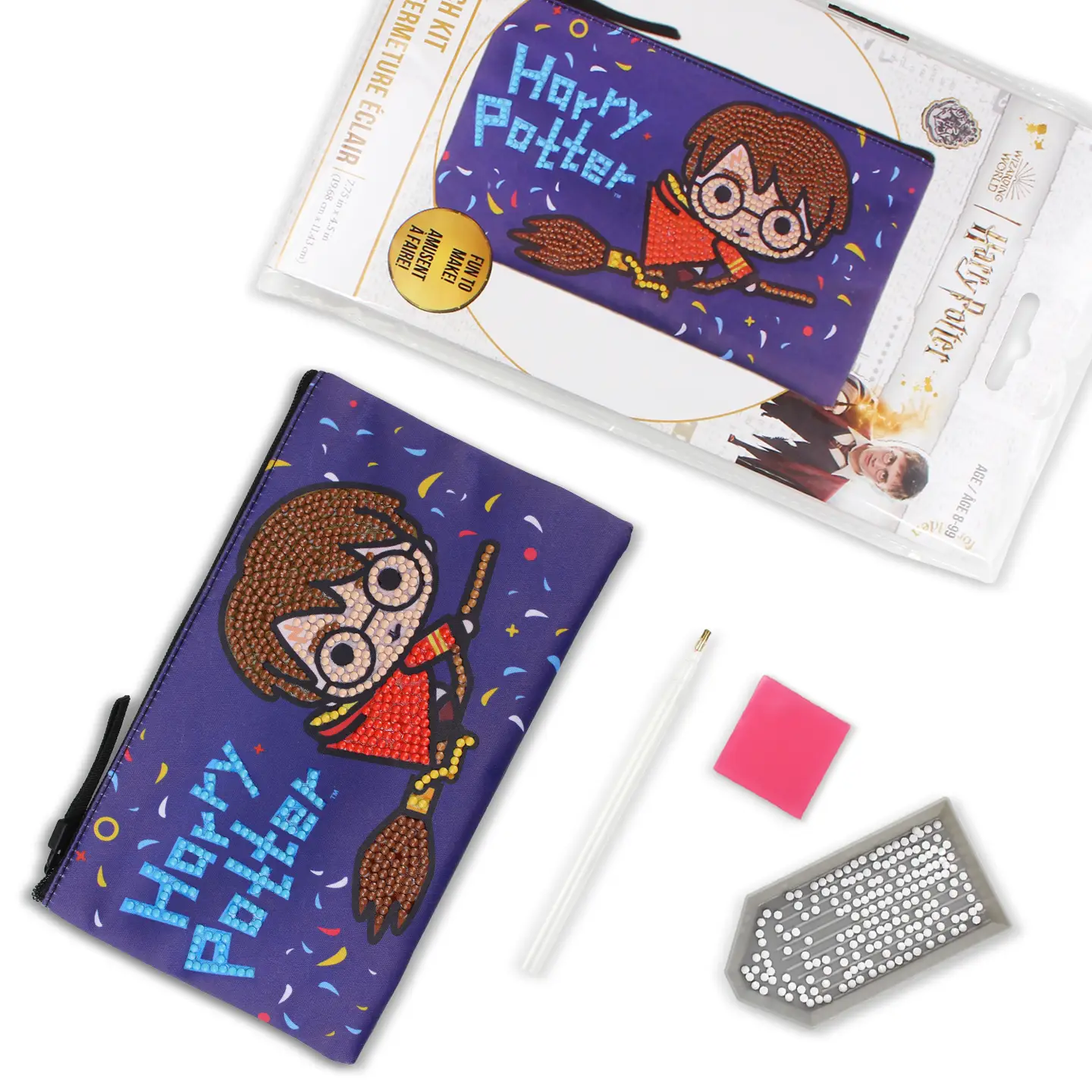 Camelot Dots Wizarding World Harry Potter Zipper Pouch - Image 2