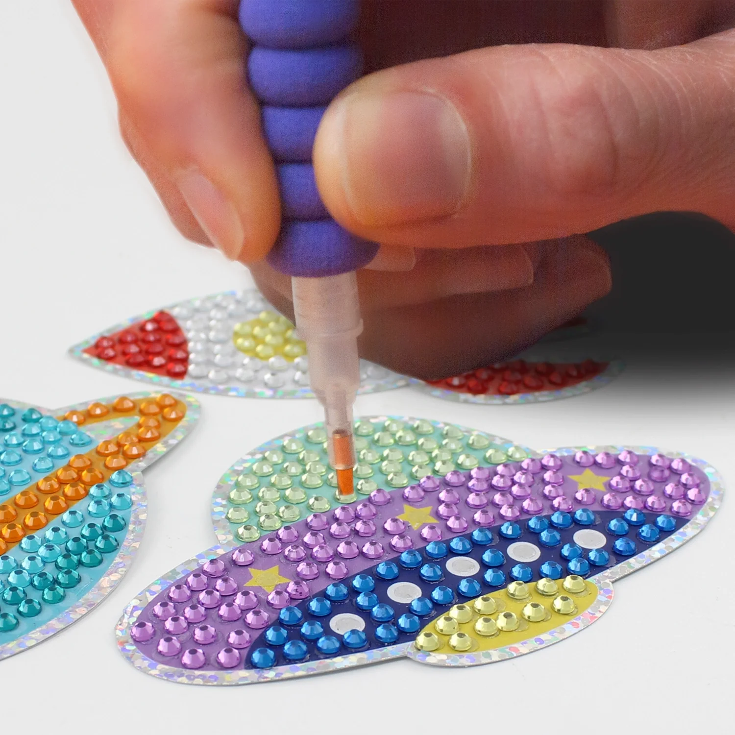 Camelot Dotz Outer Space Diamond Painting Sticker Kit - Image 8