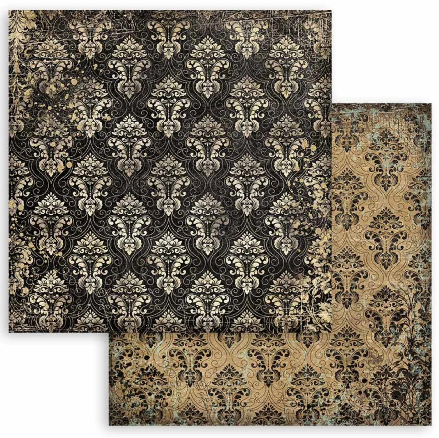 Stamperia 12x12 Sir Vagabond in Fantasy World Backgrounds Paper Pad - Image 10