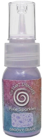 Creative Expressions Cosmic Shimmer Pixie Sparkles Groovy Grape - Image 3