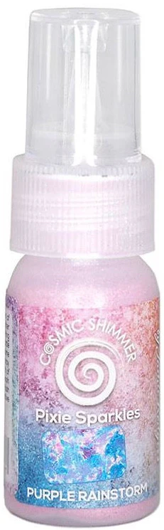 Creative Expressions Cosmic Shimmer Pixie Sparkles Purple Rainstorm - Image 4
