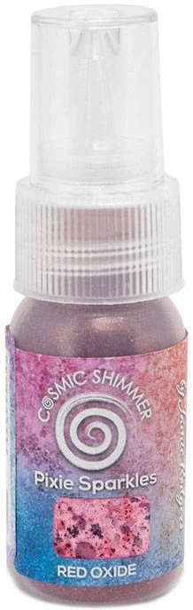 Creative Expressions Cosmic Shimmer Pixie Sparkles Red Oxide - Image 3