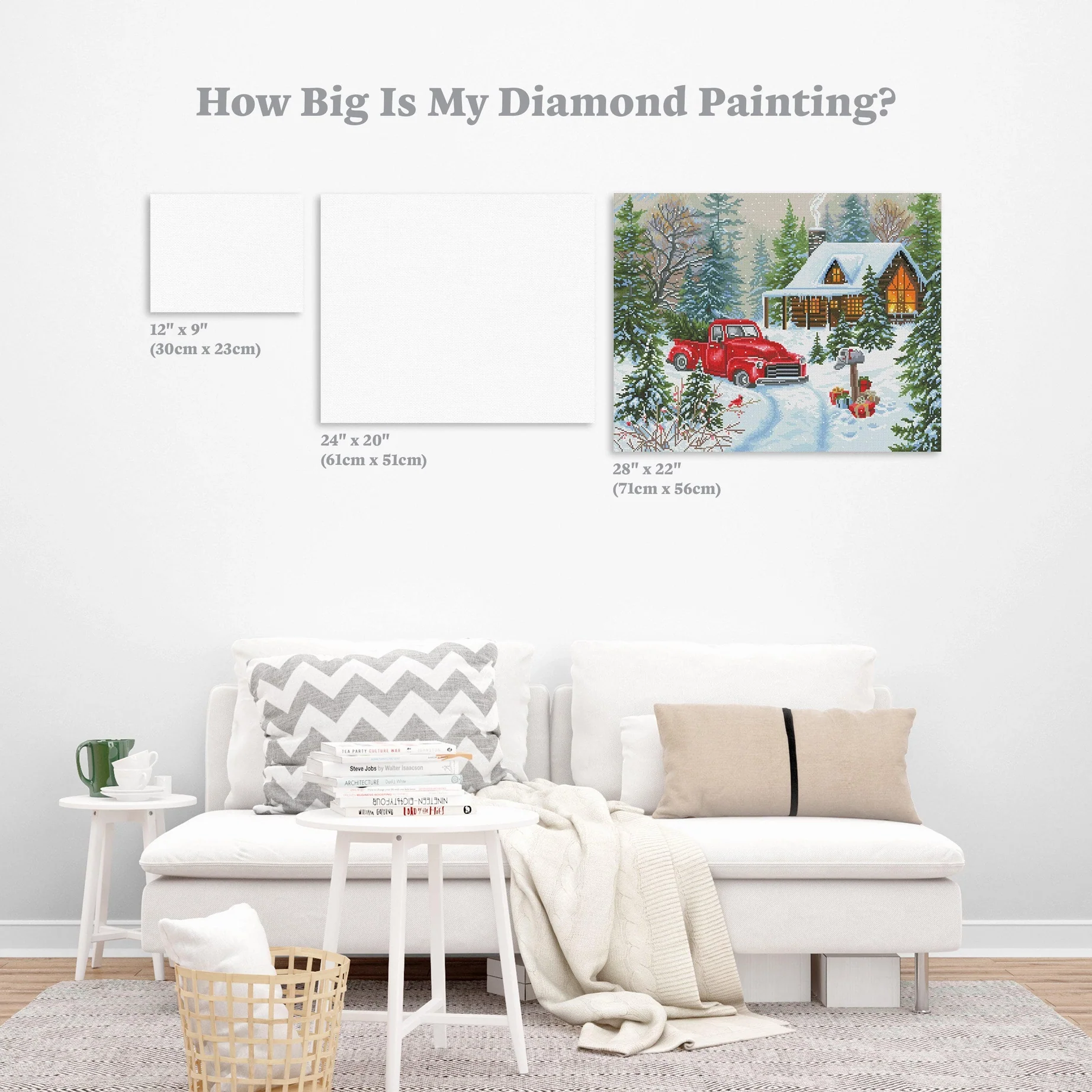 Diamond Art Club Christmas Tree Cabin - Image 4