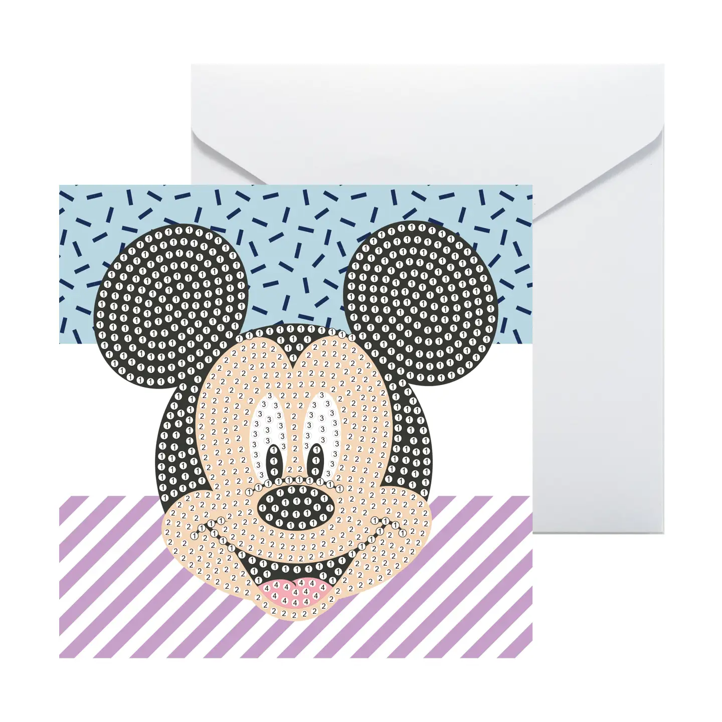 Diamond Art Club DIY Mickey and Friends™ Cards (5-Pack) - Image 4
