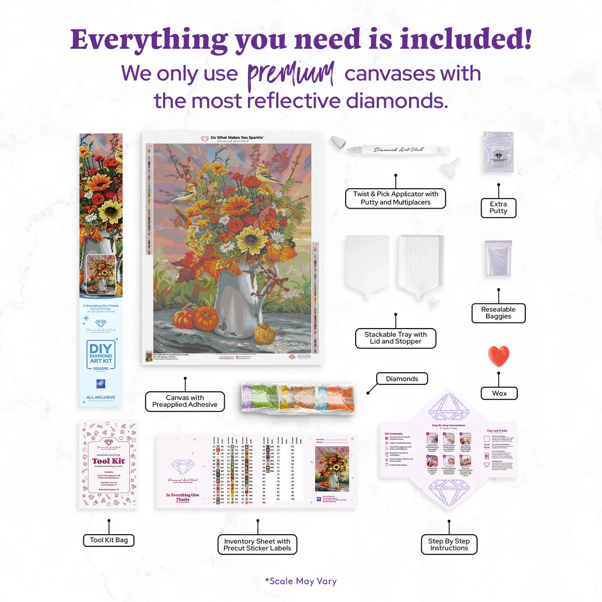 Diamond Art Club In Everything Give Thanks - Image 3