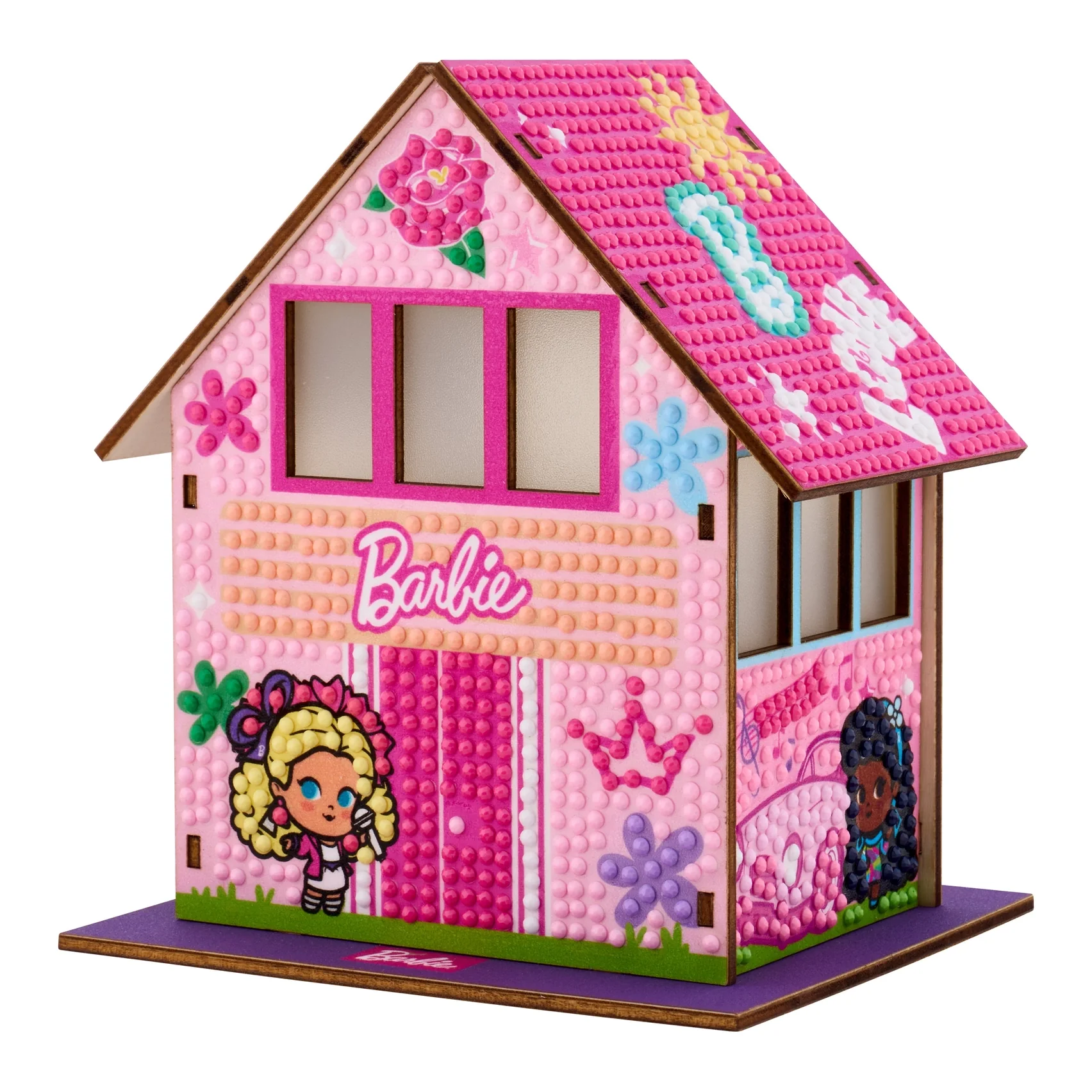 Diamond Art Club LED 3D Gem House - Barbie’s™ Villa - Image 5