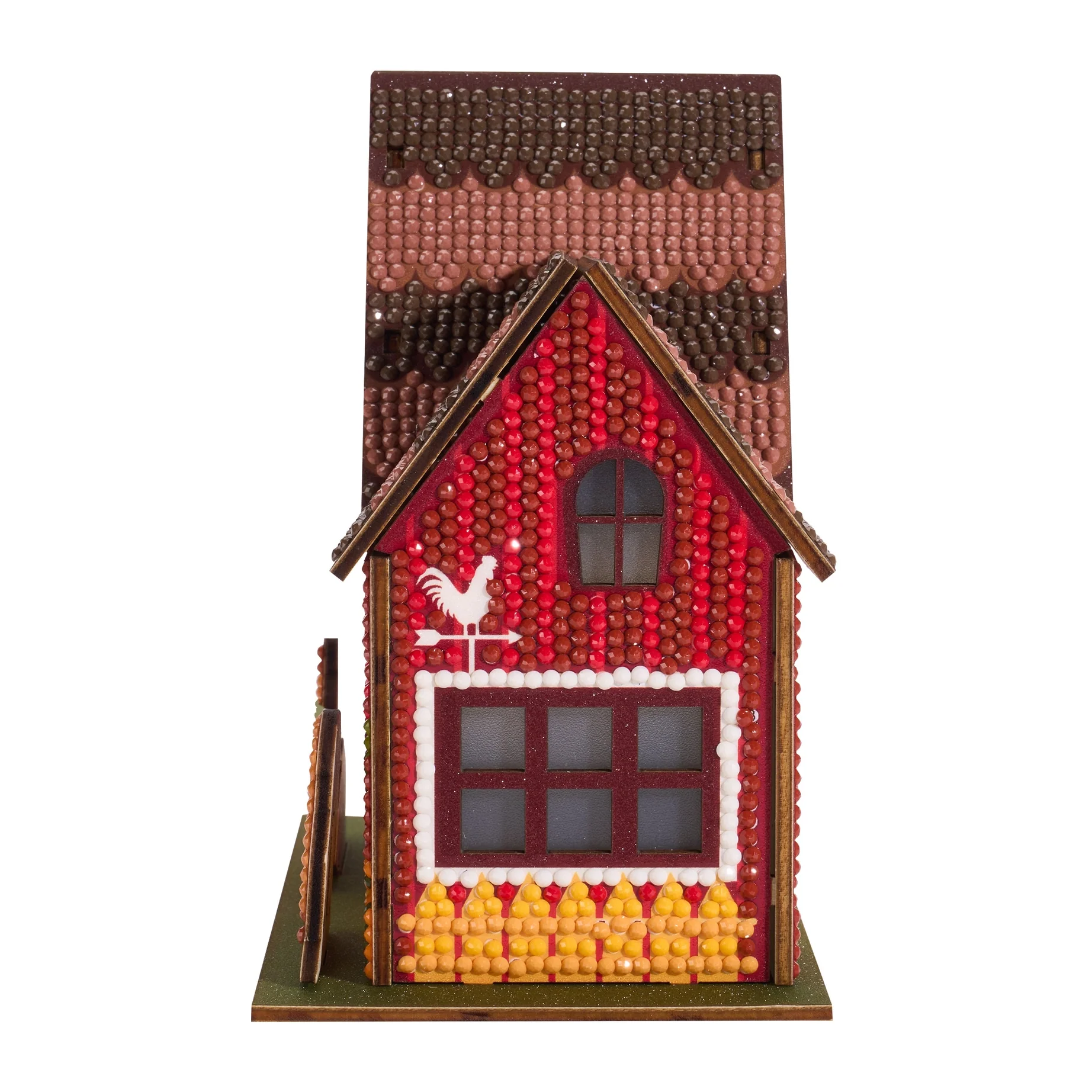 Diamond Art Club LED 3D Gem House - Farm House - Image 11