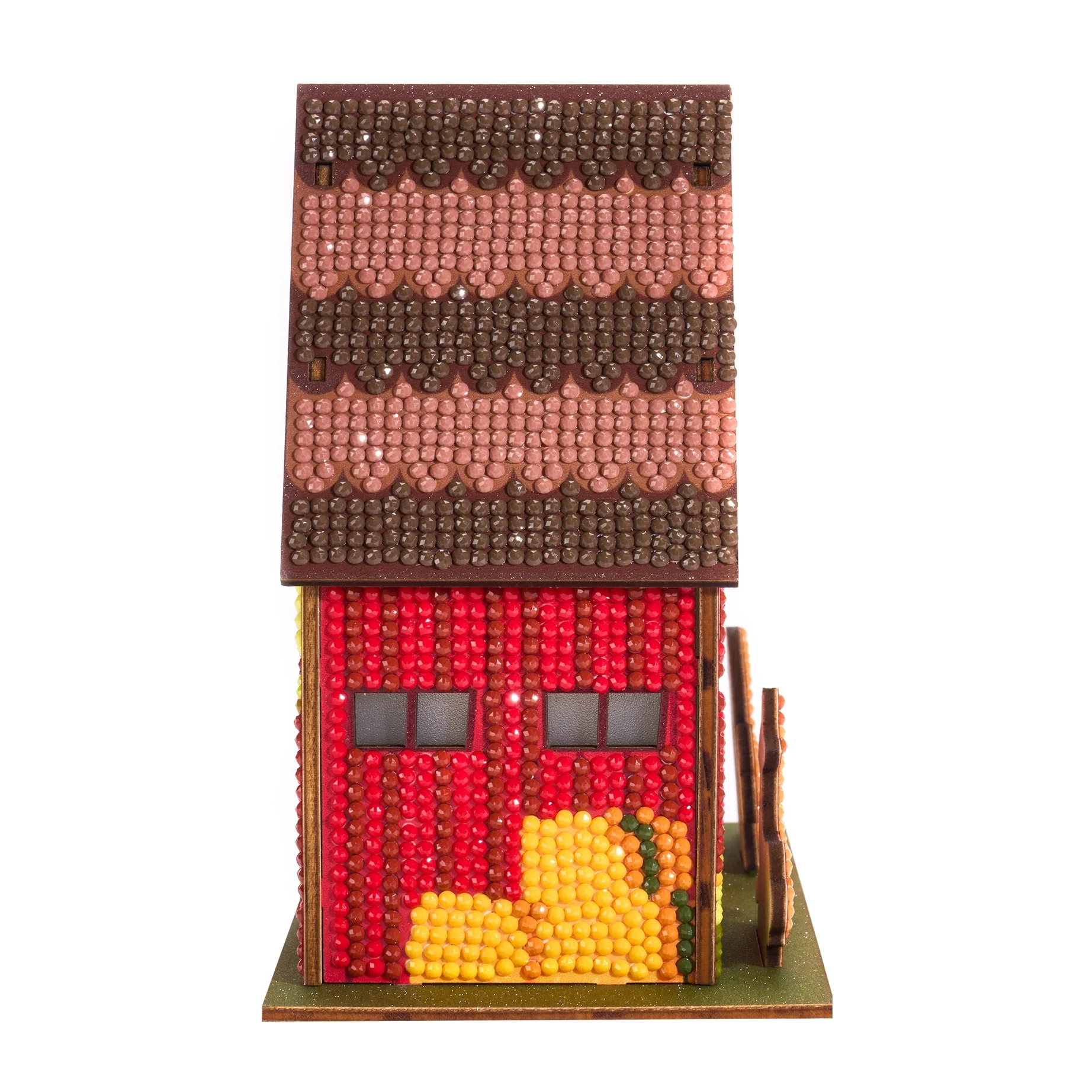 Diamond Art Club LED 3D Gem House - Farm House - Image 7