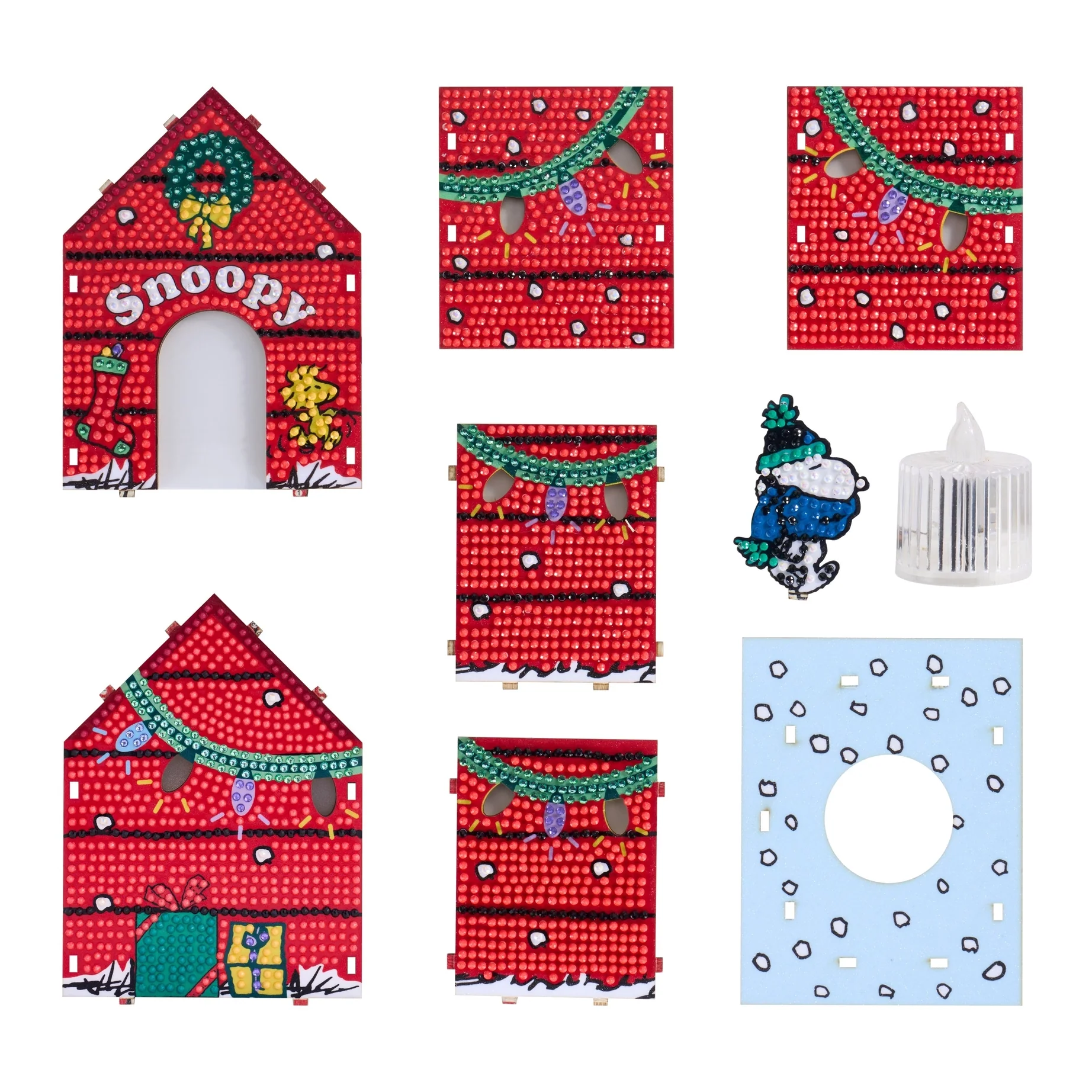 Diamond Art Club LED 3D Gem House - The Peanuts™ Holiday - Image 15