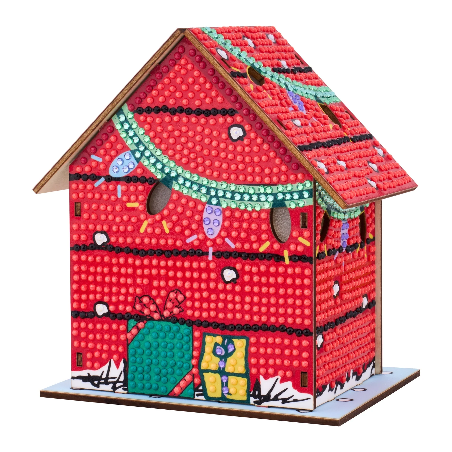 Diamond Art Club LED 3D Gem House - The Peanuts™ Holiday - Image 5