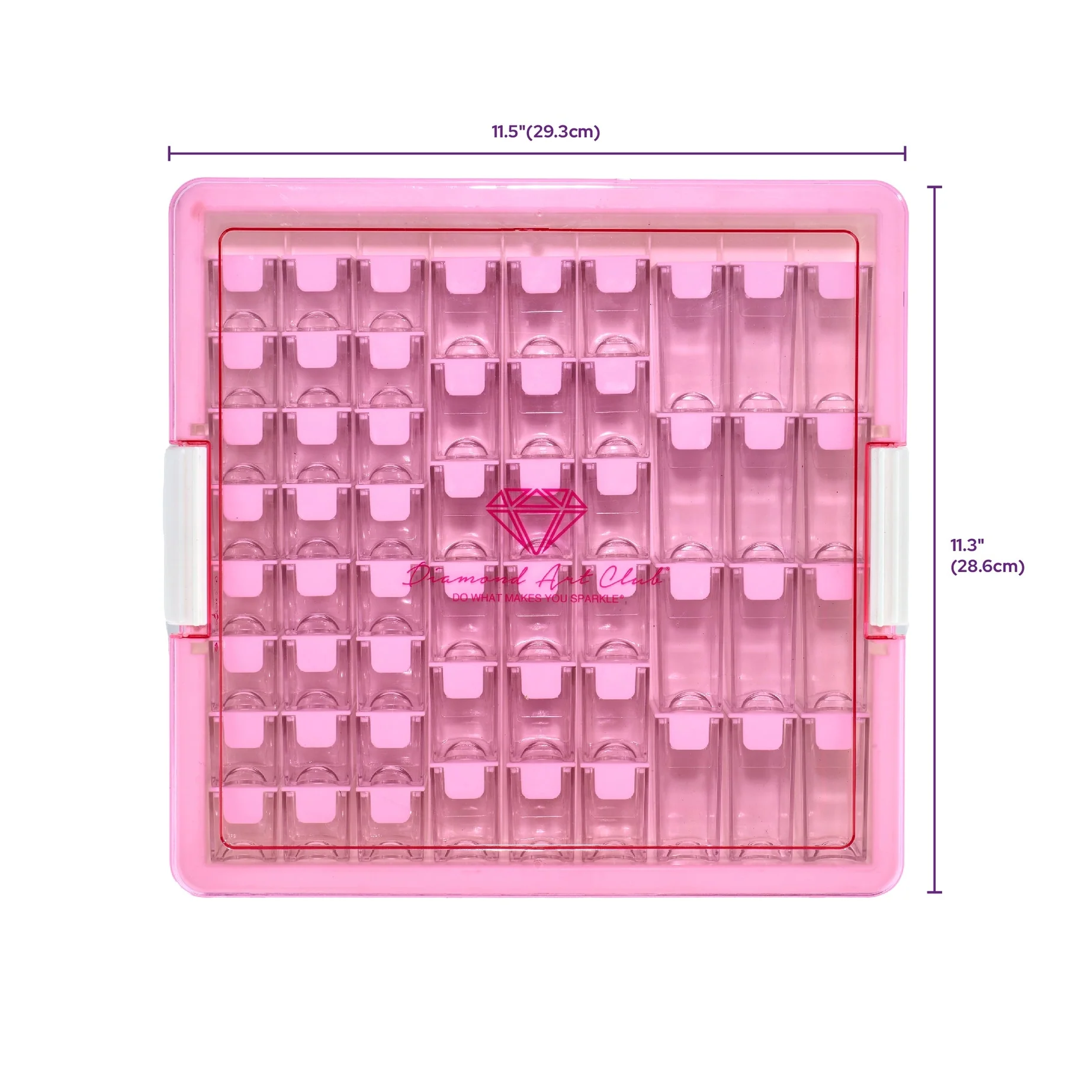 Diamond Art Club Premium 54-Container Diamond Storage Organizer - Image 4