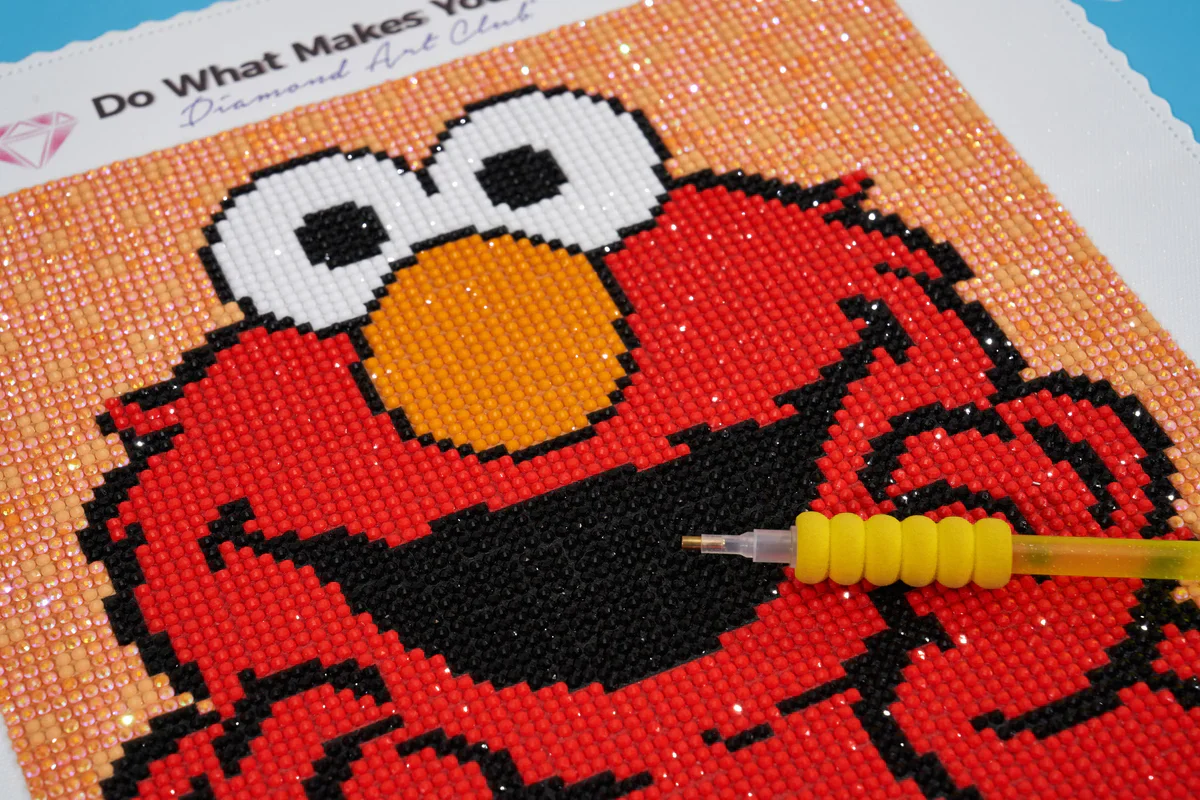 Diamond Art Club Sesame Street Elmo Portrait - Image 3