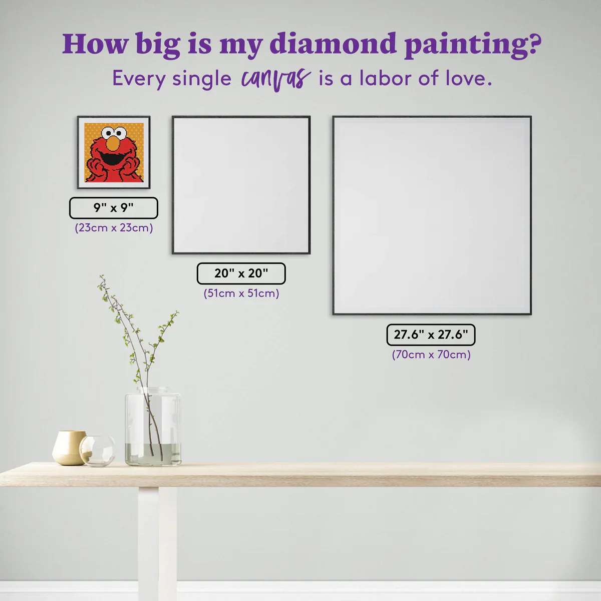 Diamond Art Club Sesame Street Elmo Portrait - Image 7