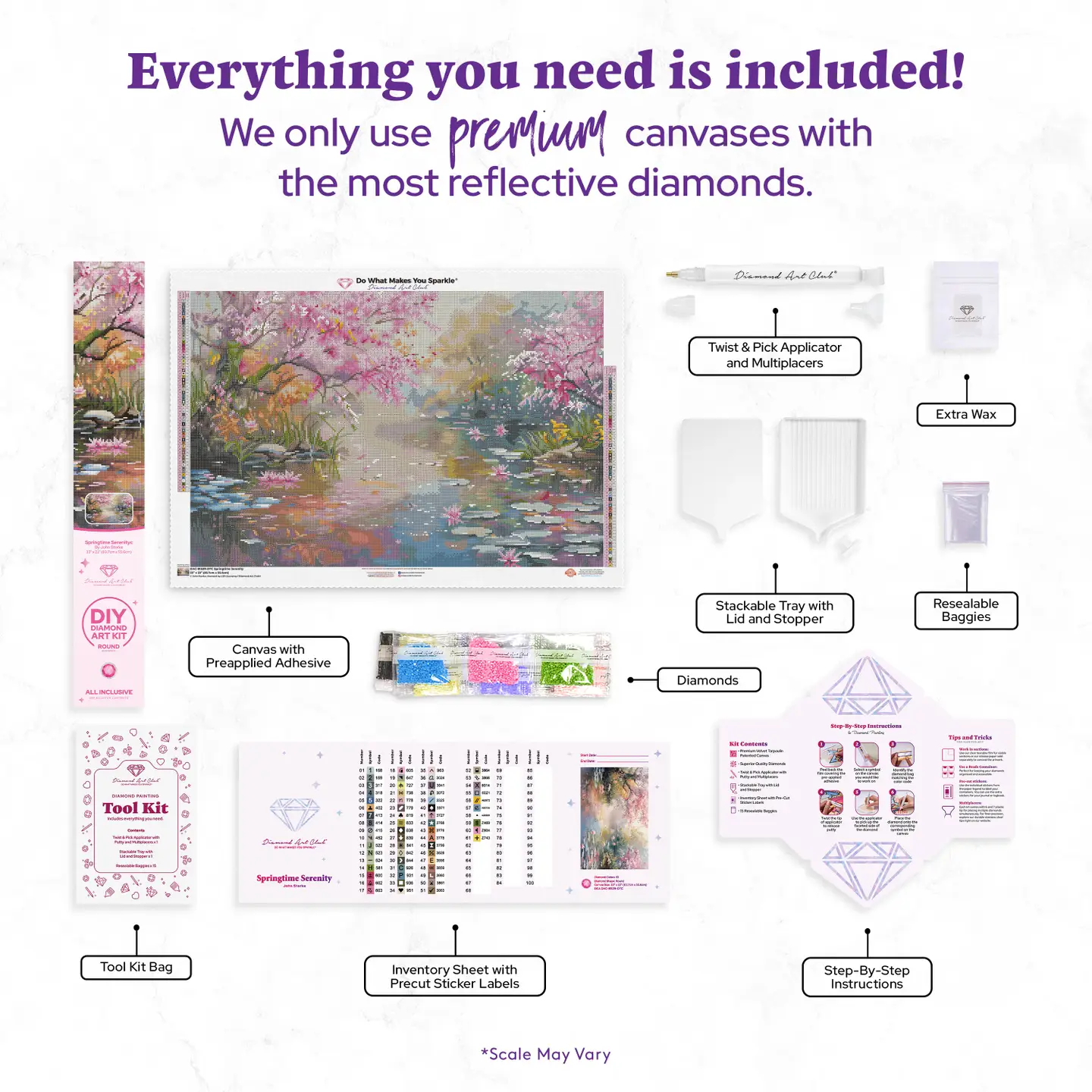 Diamond Art Club Springtime Serenity - Image 3